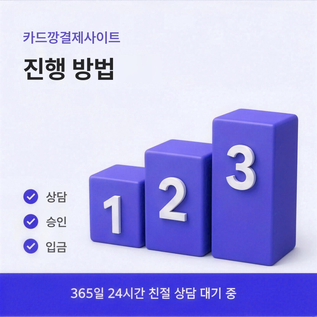 다음머니 카드깡결제사이트 진행 방법 안내